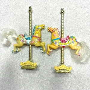 Vintage matchbox carousel horse collectible pony bundle 2
